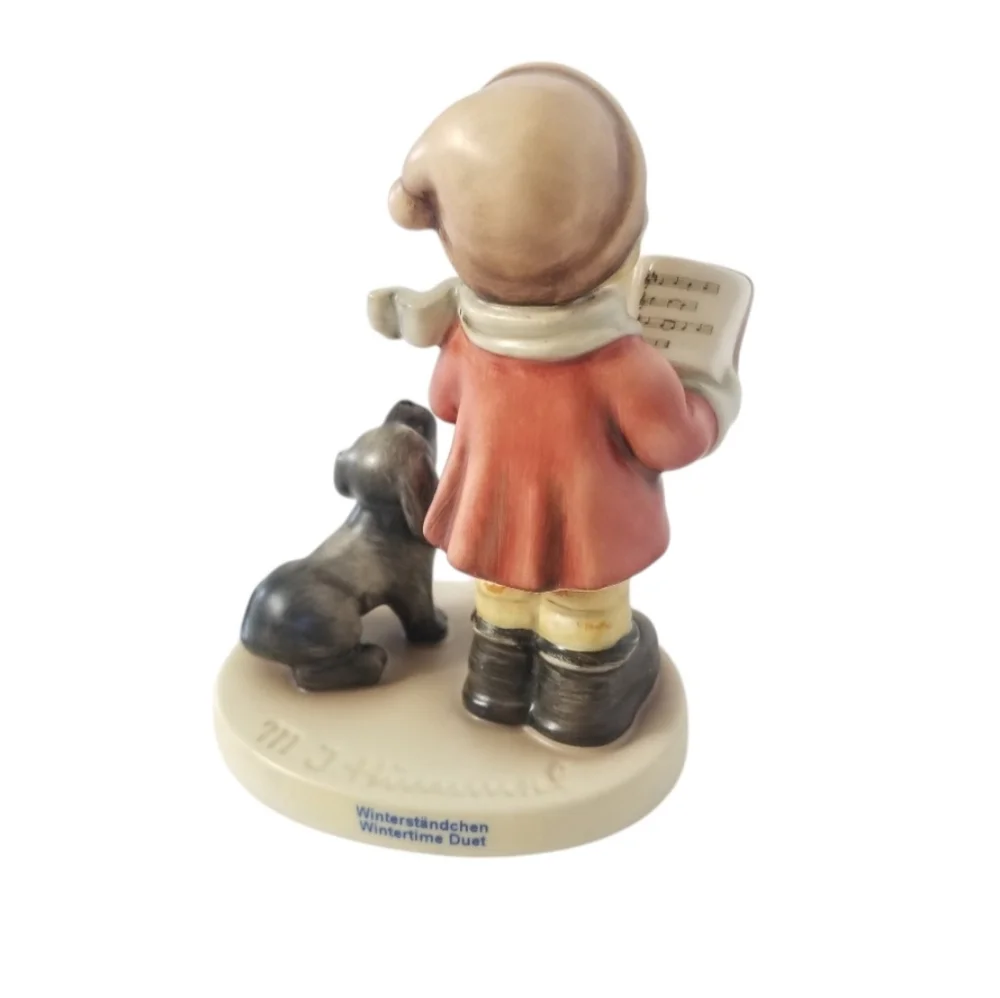 GOEBEL Hummel Wintertime Duet 2134 Figurine Signed Exclusive Edition Circa 2000